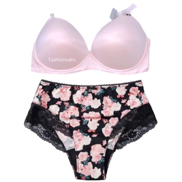 Victorias Secret Supersoft Body Maternity SET Nursing Wireless bra & Shortie - Picture 4 of 15